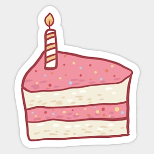 Birthday cake Sticker